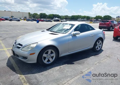 2006 Mercedes-Benz Slk 280 из США, поврежденный, VIN WDBWK54F36F128088